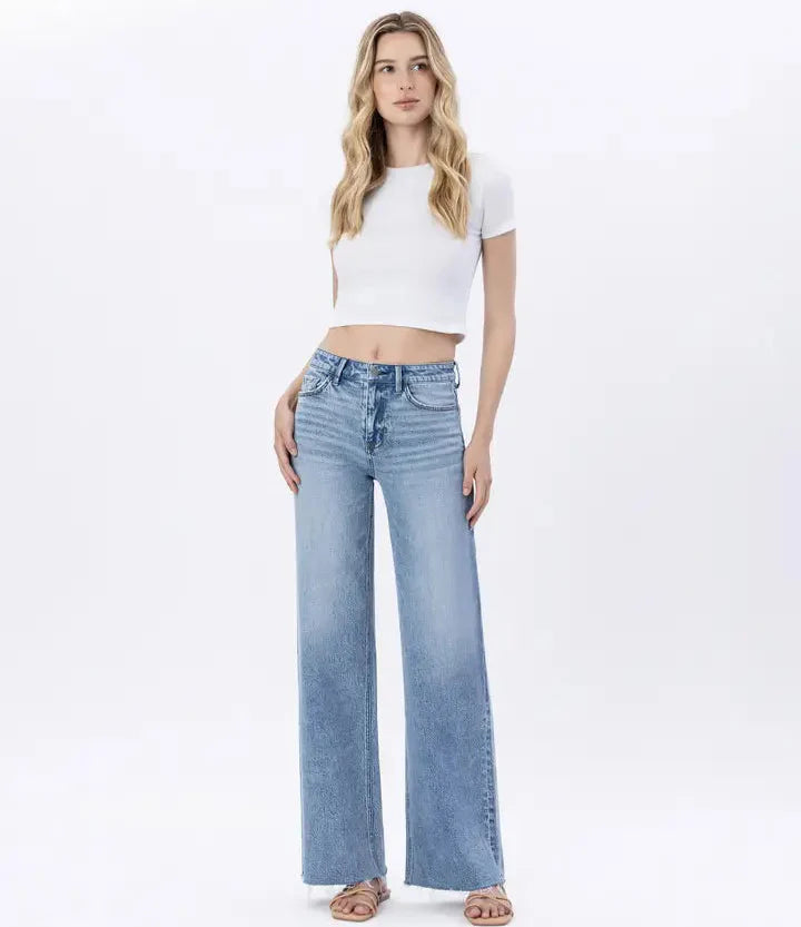 Ephirix™ Wide Leg Jeans