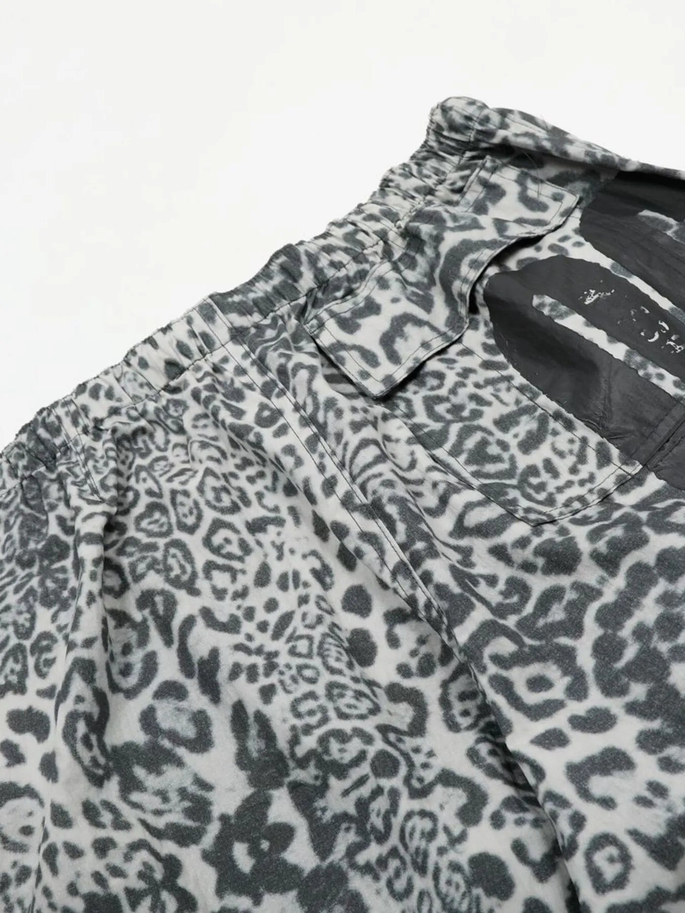 Ephirix™ Leopard Wide Leg Pants with Drawstring Details