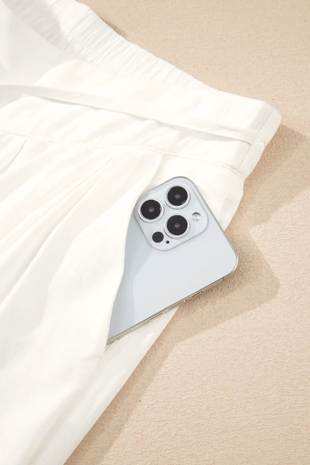 Ephirix™ Flowy Wide Leg Pants with Drawstring Waist