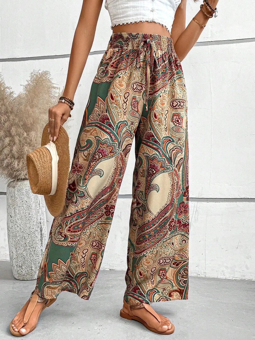 Ephirix™ Printed Wide Leg Pants