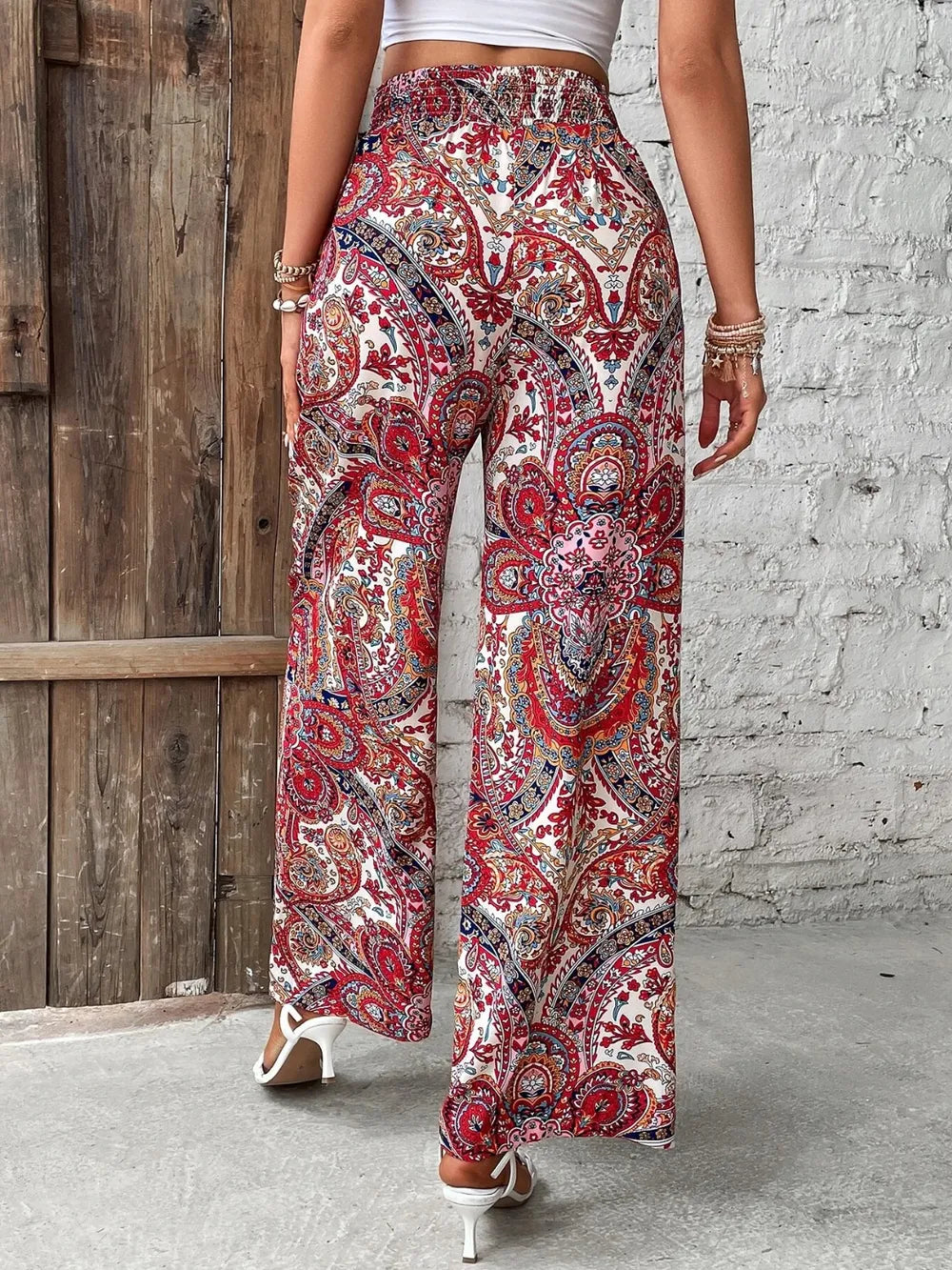 Ephirix™ Printed Wide Leg Pants