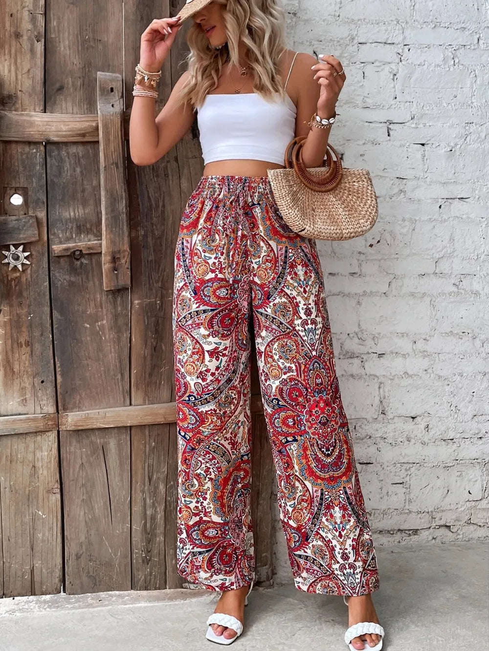 Ephirix™ Printed Wide Leg Pants
