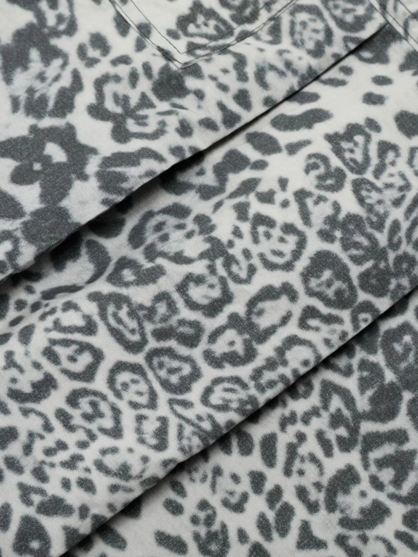 Ephirix™ Leopard Wide Leg Pants with Drawstring Details