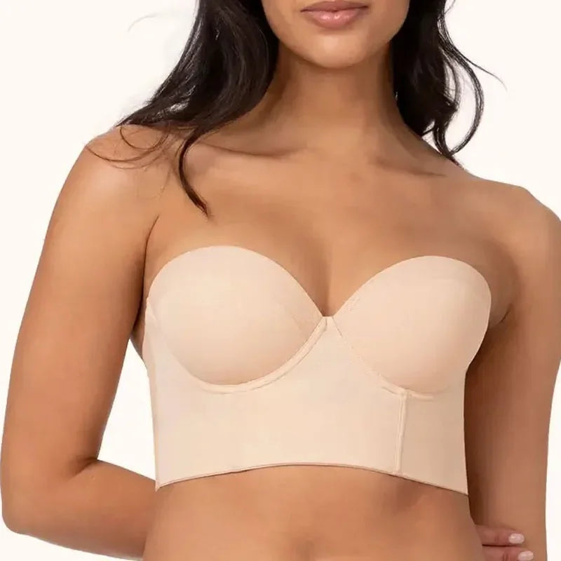 Ephirix™ No-Slip Secret Bandeau – Stays Put All Day, Zero Straps!