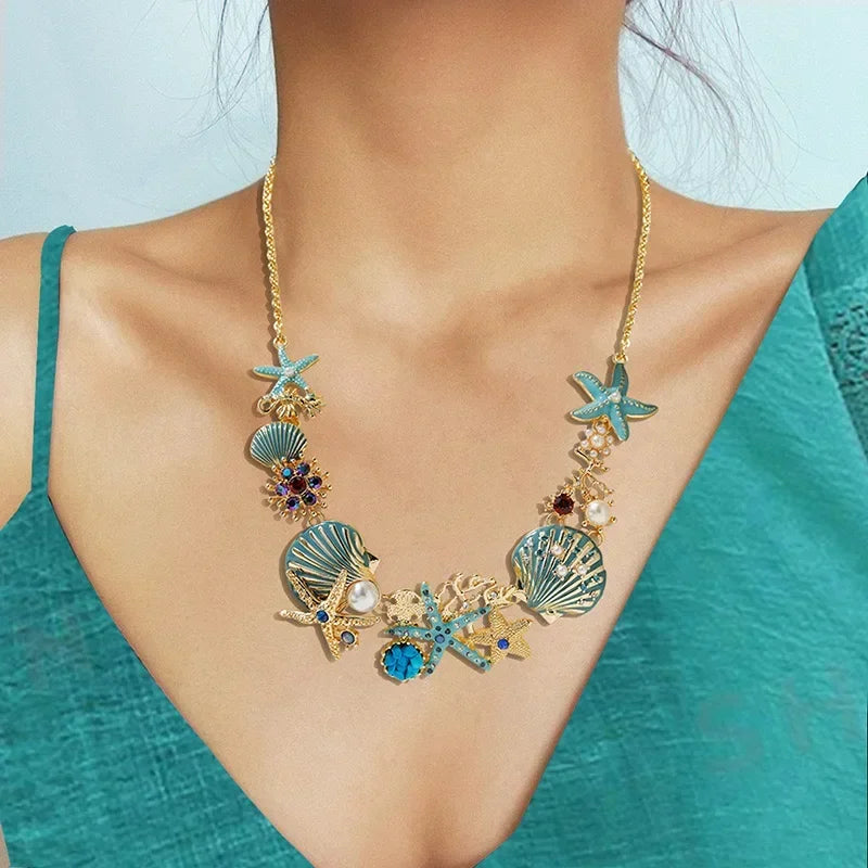 Ephirix™ – Shell & Pearl Necklace