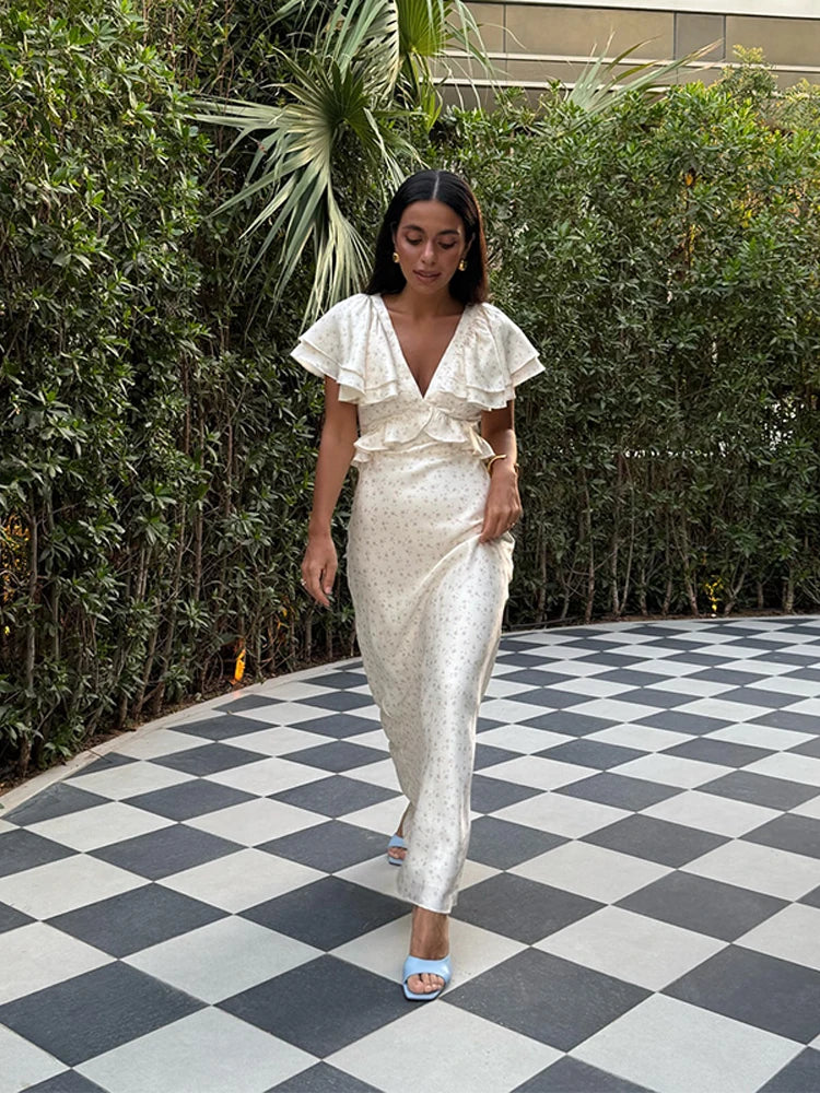 Ephirix™ Floral Puff Sleeve Dresses 2025