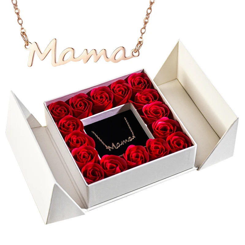 Ephirix™ Eternal Rose Necklace & Pendant – A Gift of Timeless Beauty