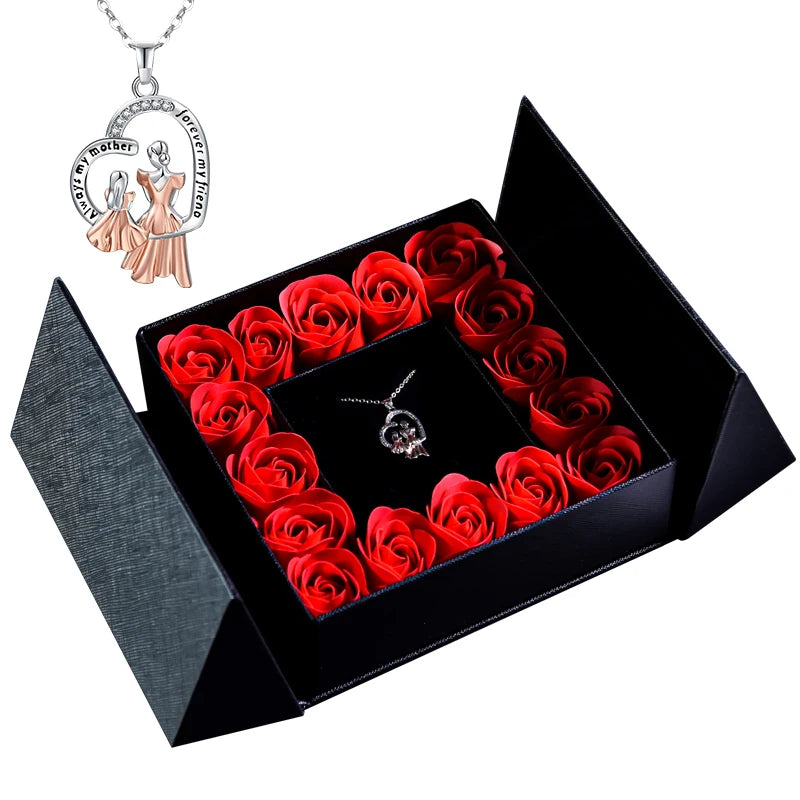 Ephirix™ Eternal Rose Necklace & Pendant – A Gift of Timeless Beauty