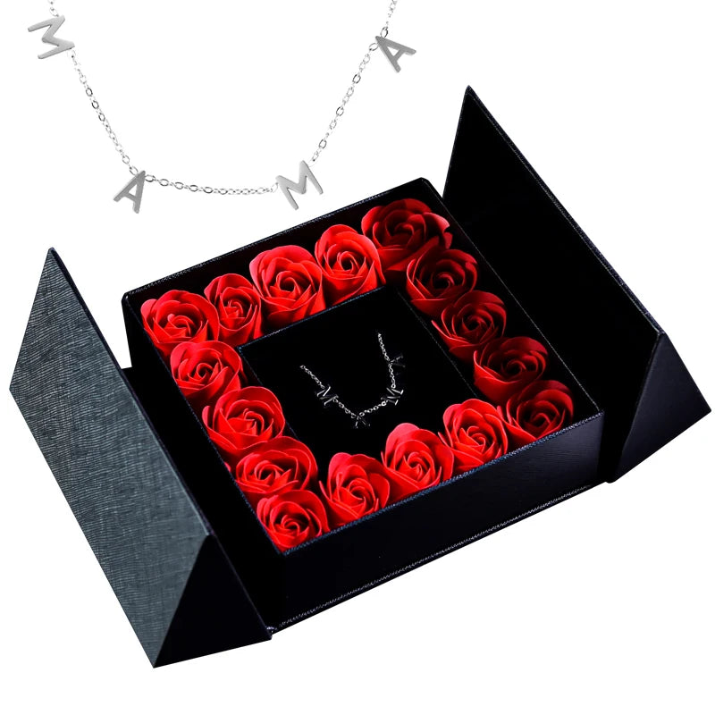 Ephirix™ Eternal Rose Necklace & Pendant – A Gift of Timeless Beauty