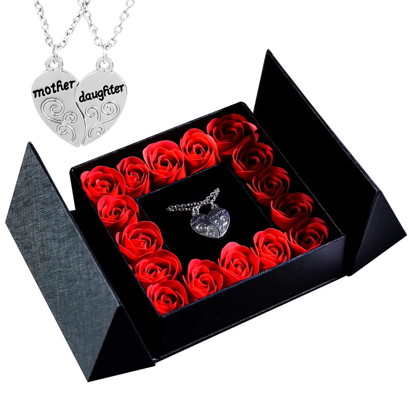 Ephirix™ Eternal Rose Necklace & Pendant – A Gift of Timeless Beauty