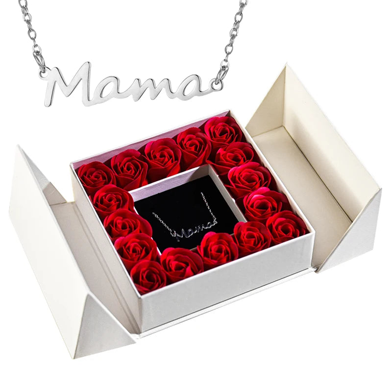 Ephirix™ Eternal Rose Necklace & Pendant – A Gift of Timeless Beauty