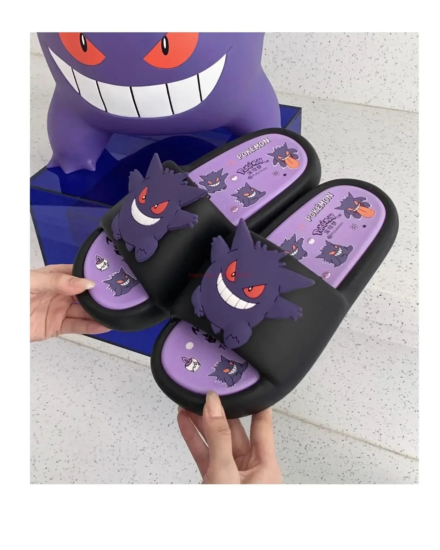 Pokémon Slides™ - Ghost-Type Comfort (Black & White)