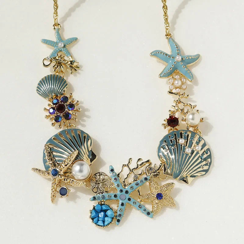 Ephirix™ – Shell & Pearl Necklace