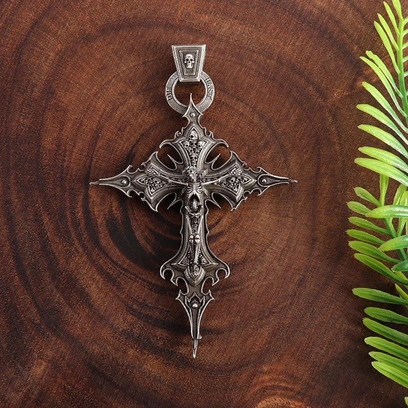 Ephirix™ Guardian Angel Wings Cross Pendant Necklace