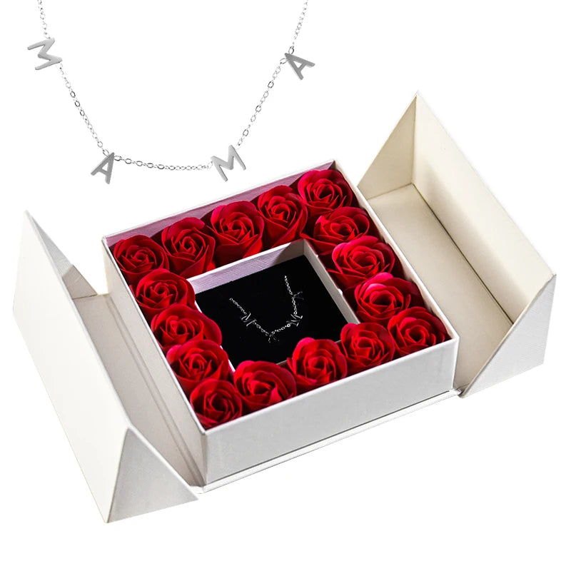 Ephirix™ Eternal Rose Necklace & Pendant – A Gift of Timeless Beauty
