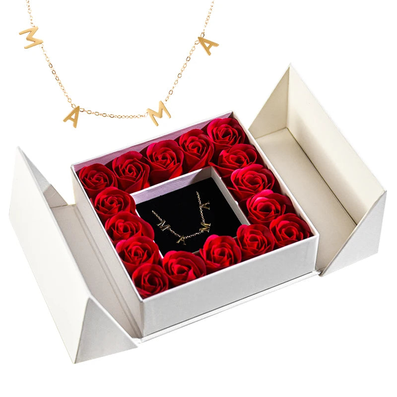 Ephirix™ Eternal Rose Necklace & Pendant – A Gift of Timeless Beauty
