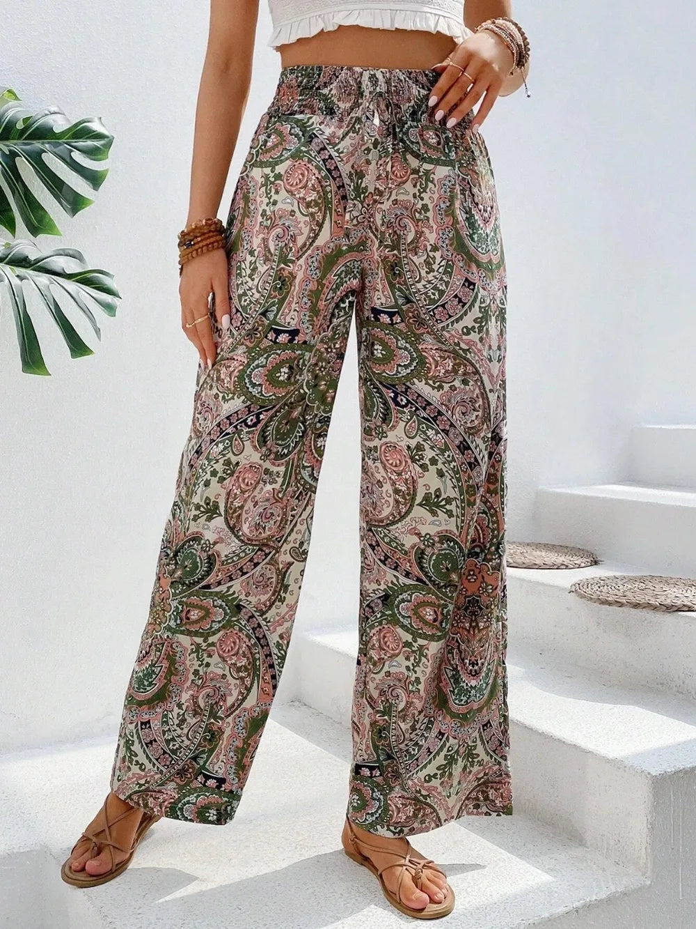 Ephirix™ Printed Wide Leg Pants