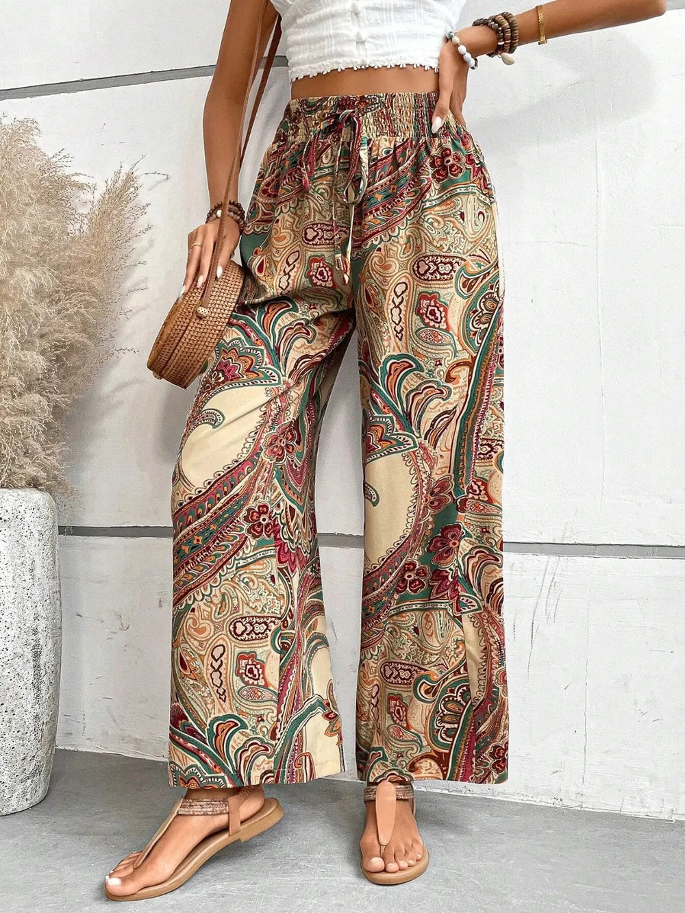 Ephirix™ Printed Wide Leg Pants