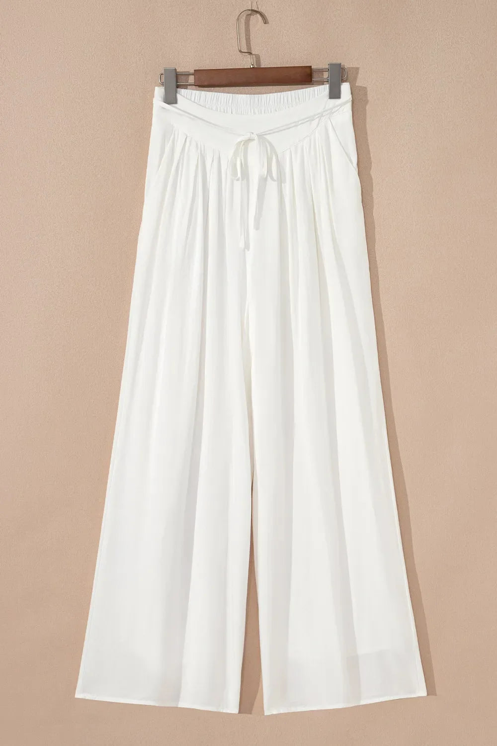 Ephirix™ Flowy Wide Leg Pants with Drawstring Waist