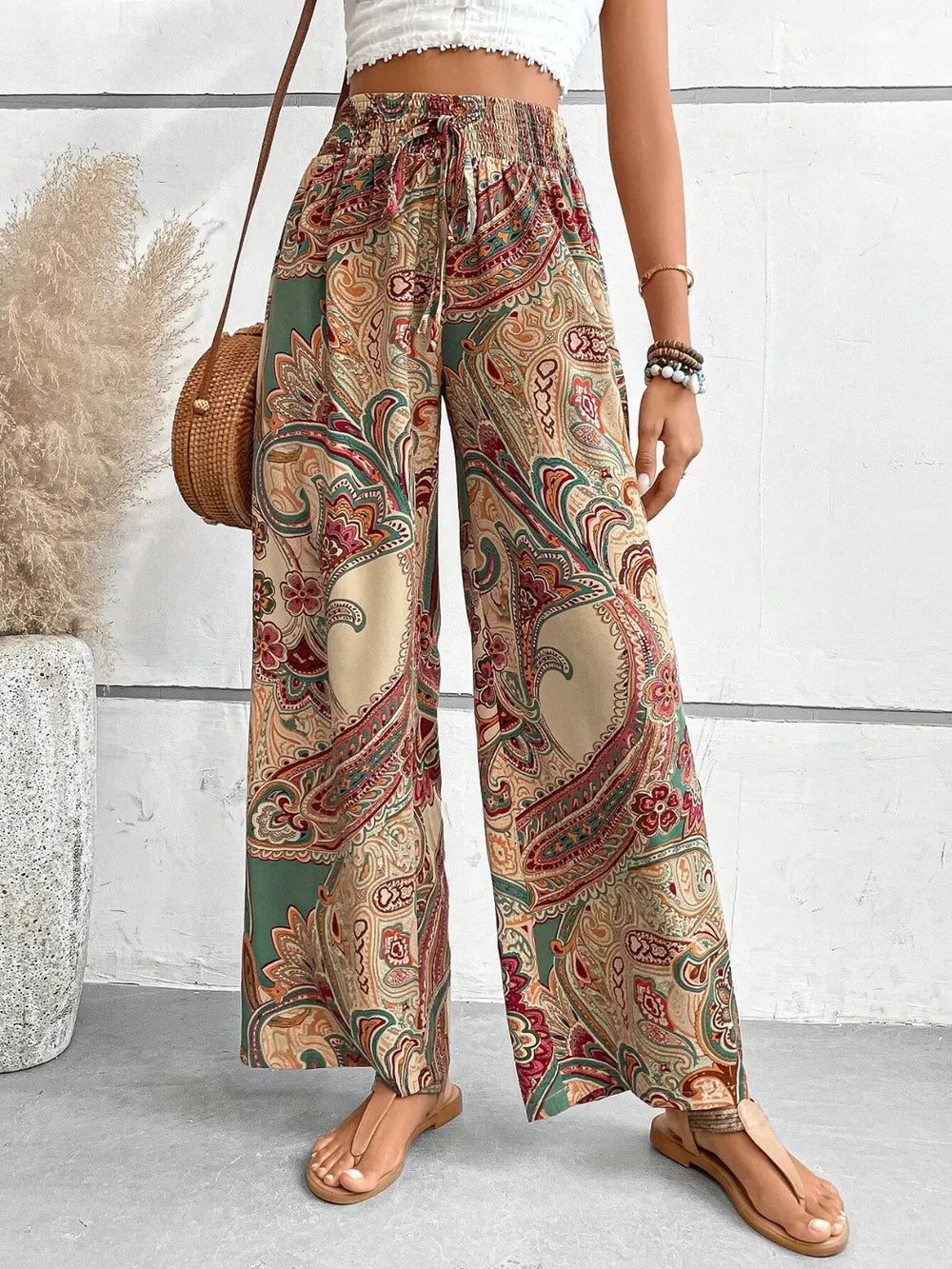 Ephirix™ Printed Wide Leg Pants