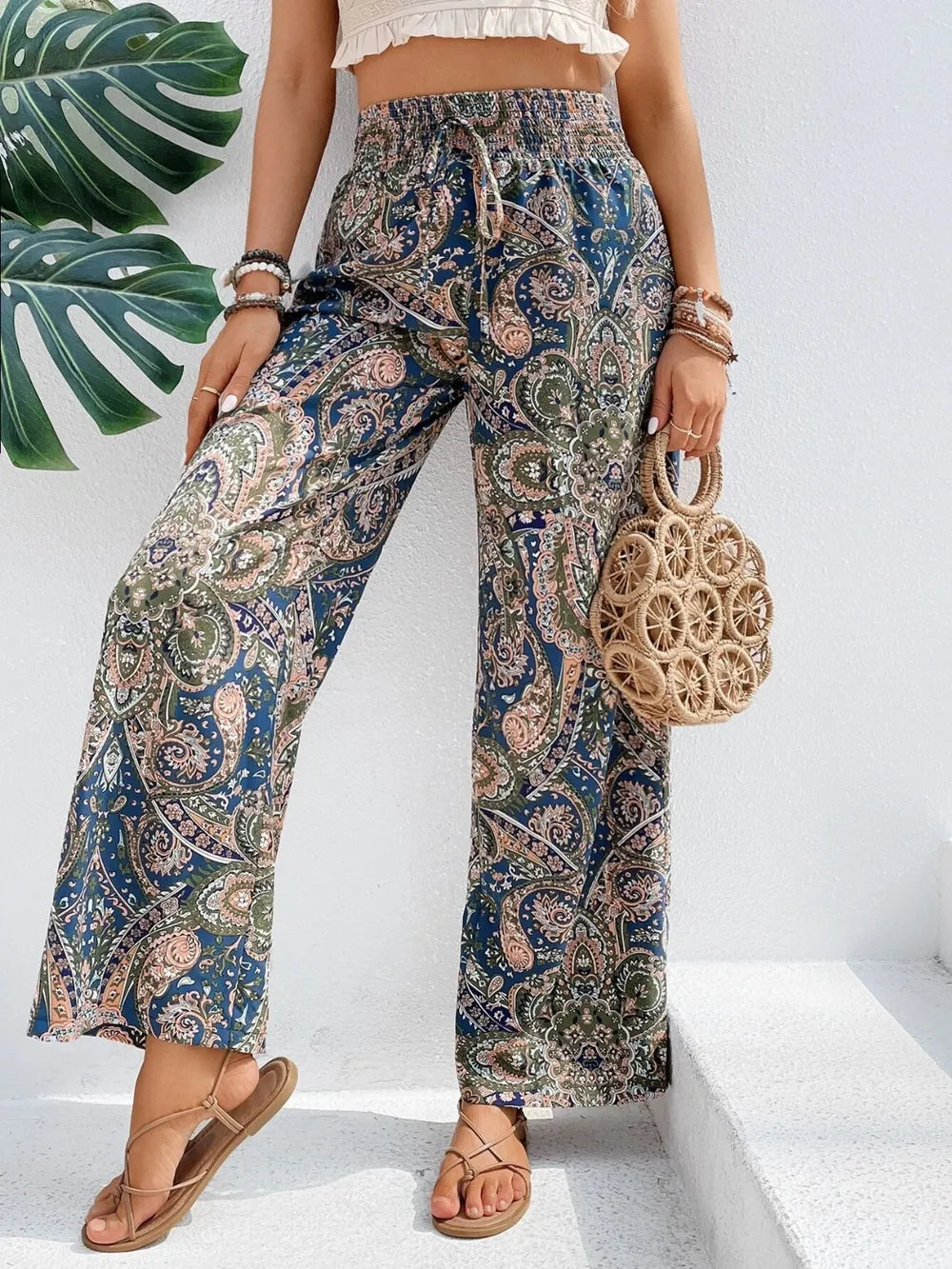 Ephirix™ Printed Wide Leg Pants