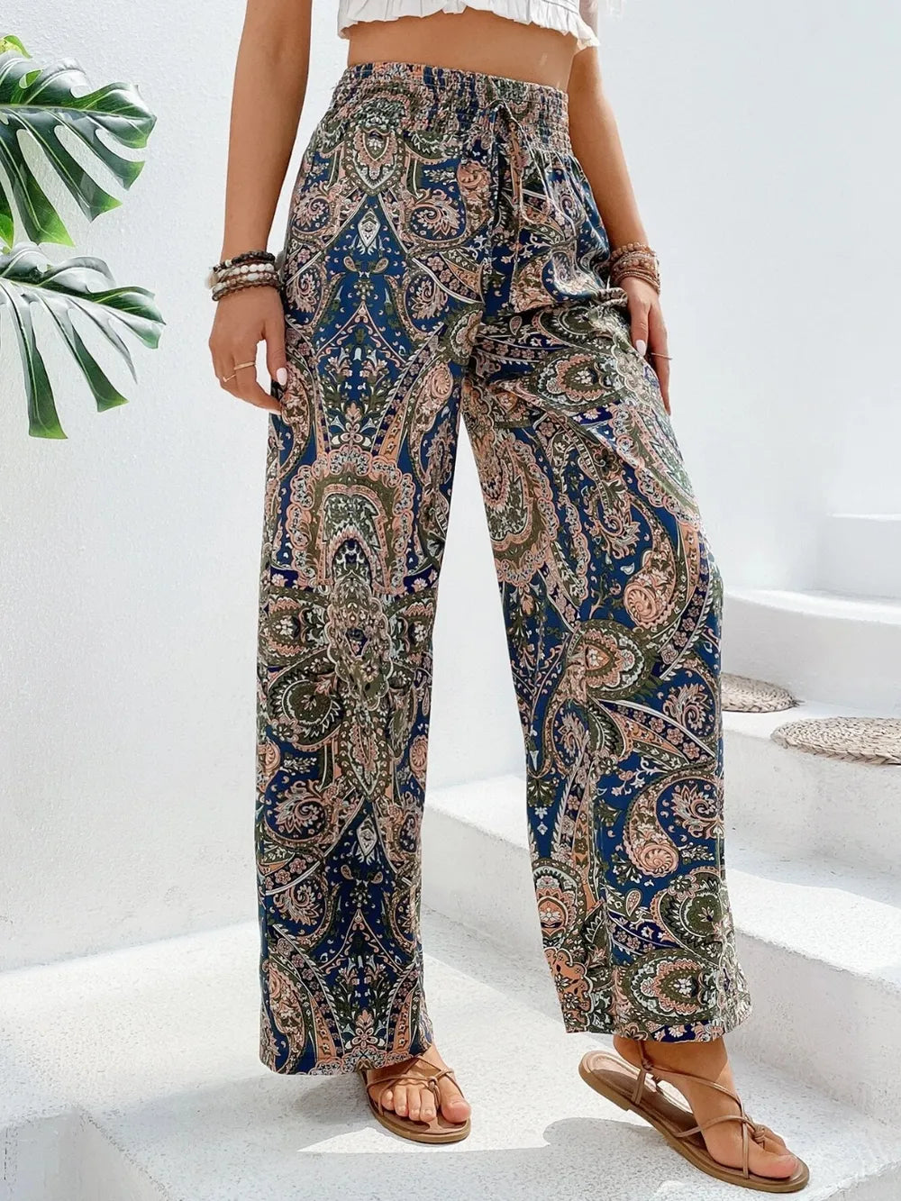 Ephirix™ Printed Wide Leg Pants