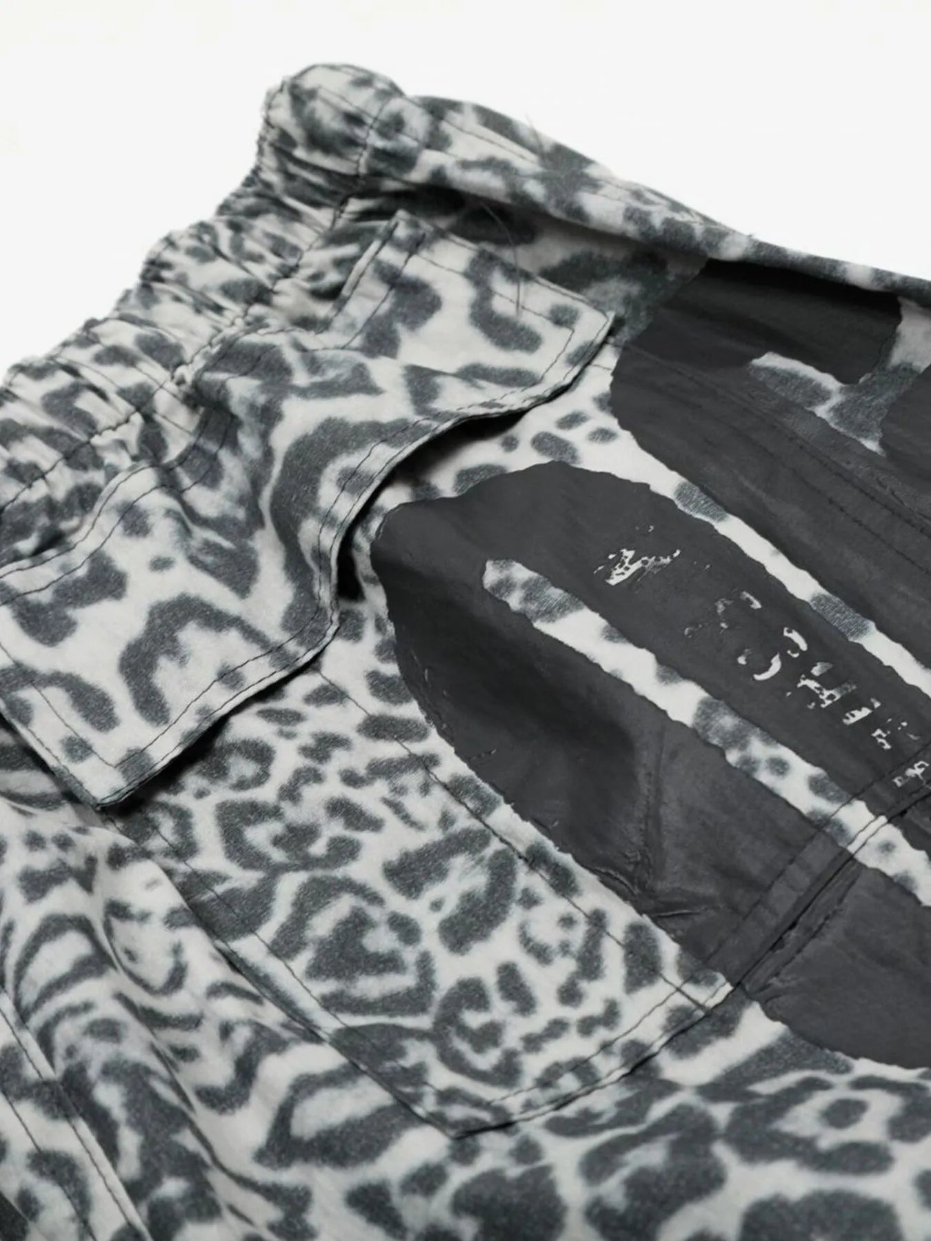 Ephirix™ Leopard Wide Leg Pants with Drawstring Details